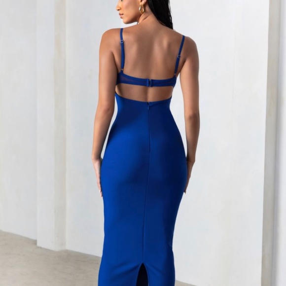 Electric Blue Midi Dress! Electric Blue Midi Dress!